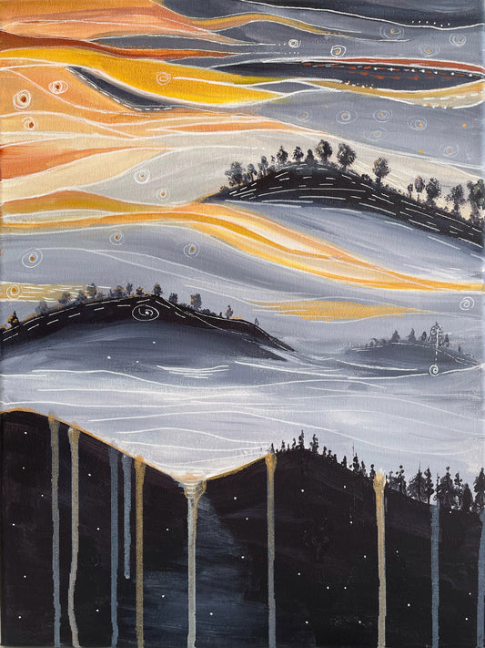 Flowing sun - Soarele Fluid