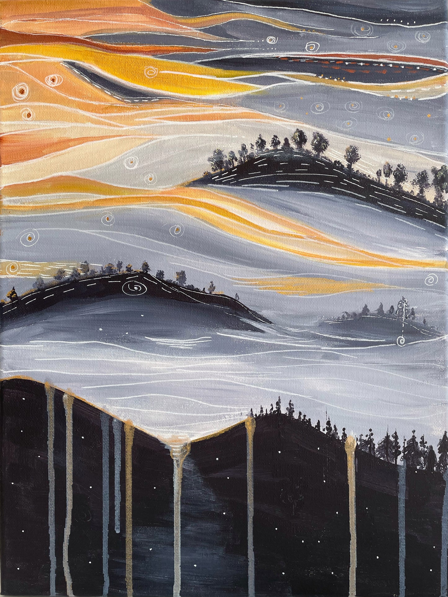 Flowing sun - Soarele Fluid